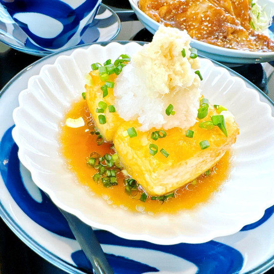 もっちもち揚げだし豆腐