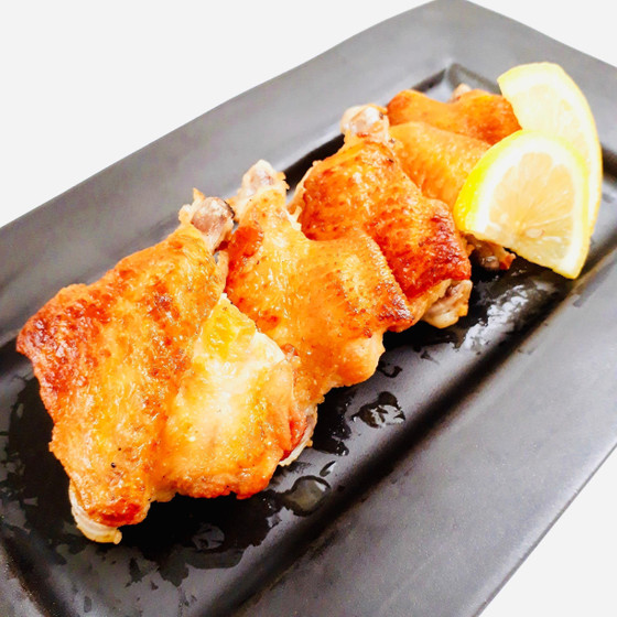 手羽中のレモン風味パリパリ焼き