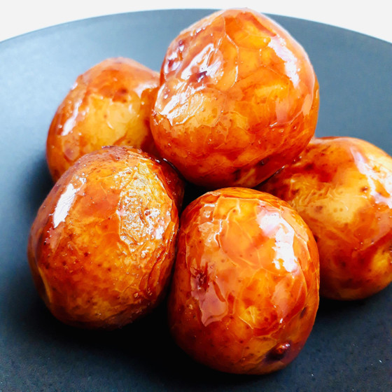 新じゃがの煮っころがし