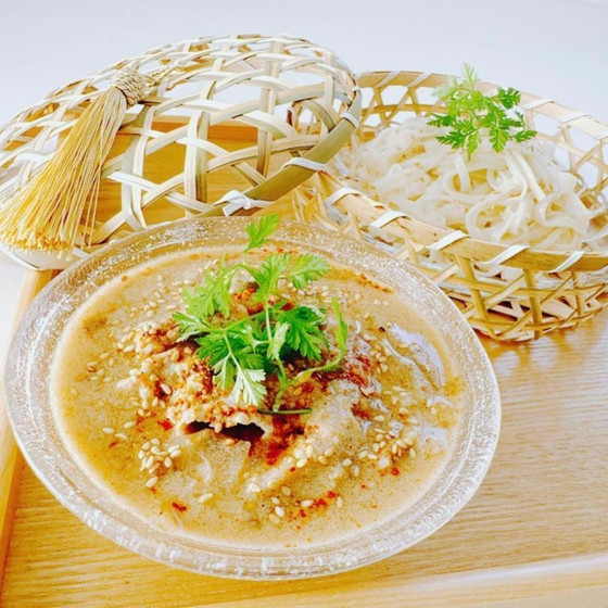 アレンジ例
冷やし麺でのつけ麺仕様