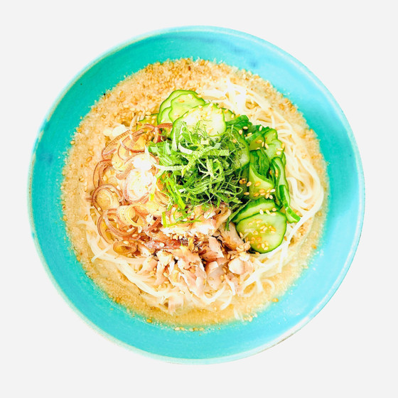 冷や汁そうめん