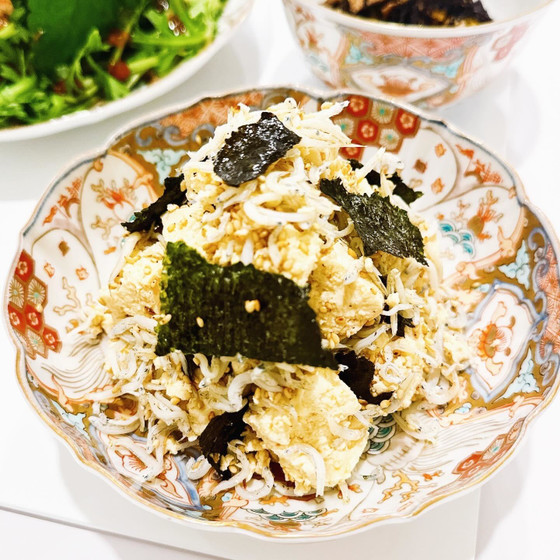 しらす豆腐