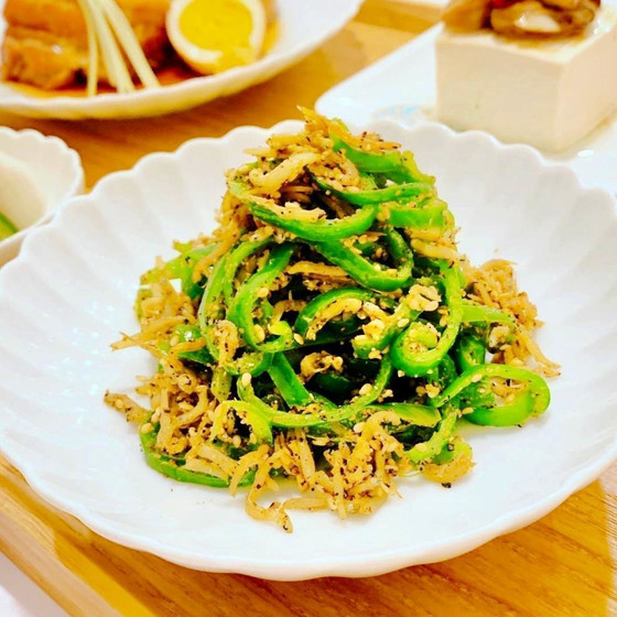しらすピーマン山椒風味おばんざい