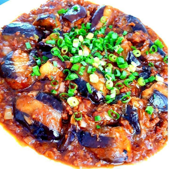 茄子を揚げない四川麻婆茄子