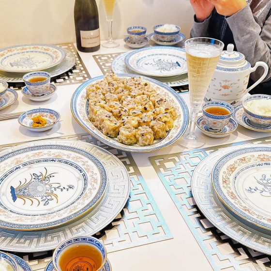 手ごねで作る本格海老焼売