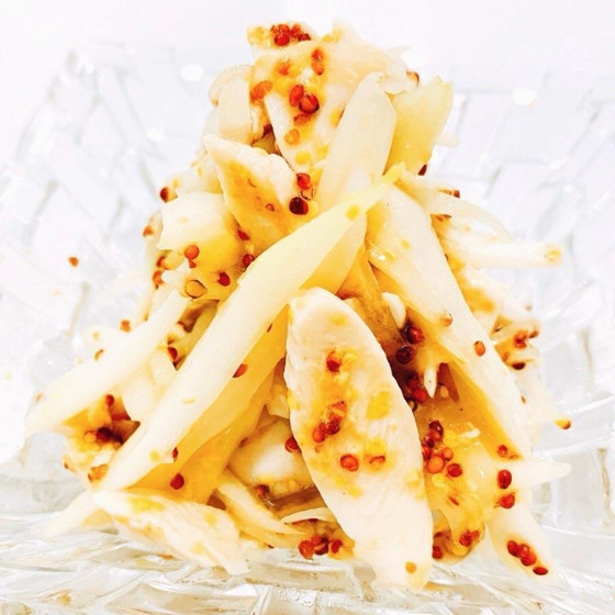 ③セロリマスタードチキンマリネ