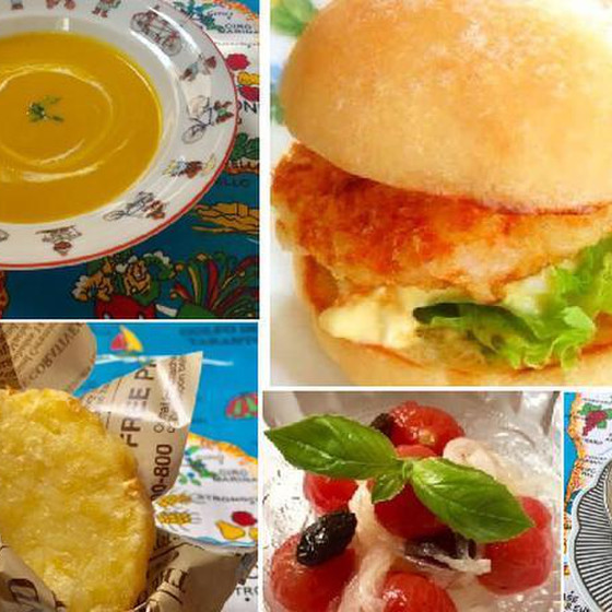 リクエストレッスン⭐︎エビカツバーガ＆かぼちゃのポタージュ＆ハッシュドポテト＆カボチャのプリン