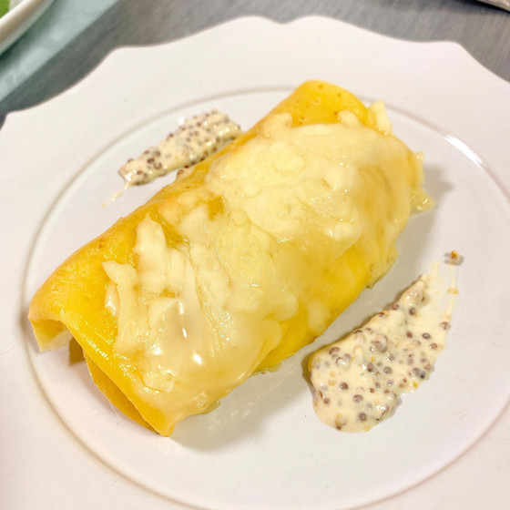 クレープのオーブン焼き