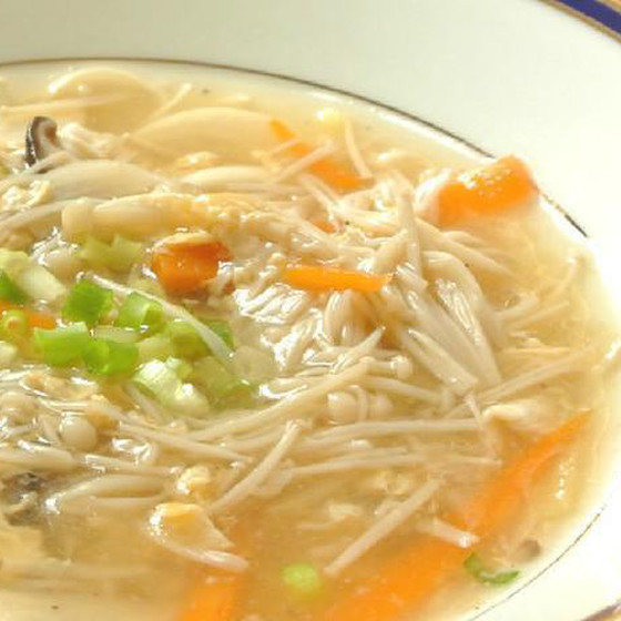 酸辣湯（サンラータン）スープ