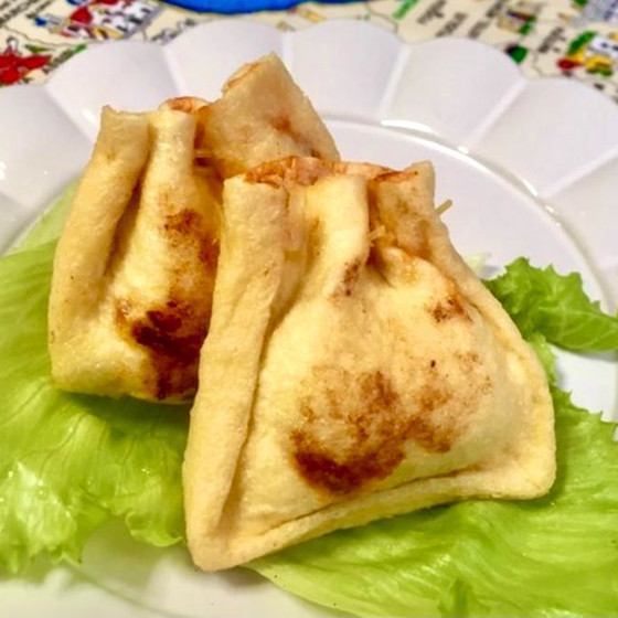 サバ缶でイタリアンなお揚げ