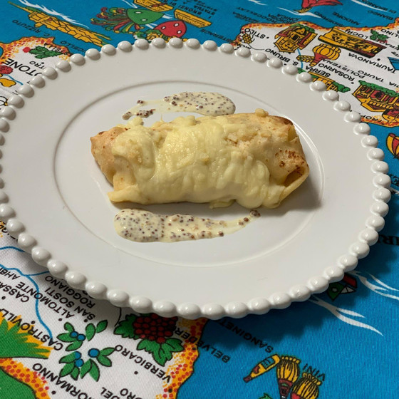クレープのオーブン焼き