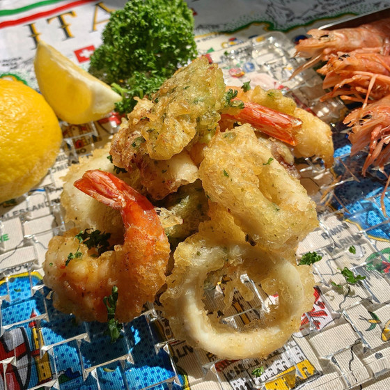 魚介のシシリア風フリット