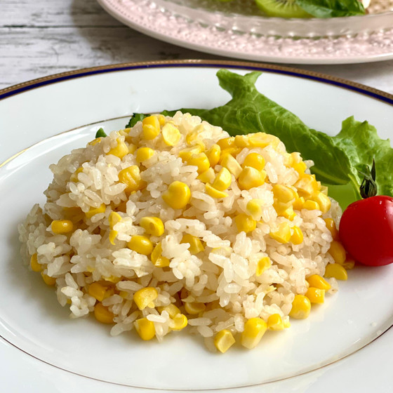 とうもろこしの炊き込みご飯