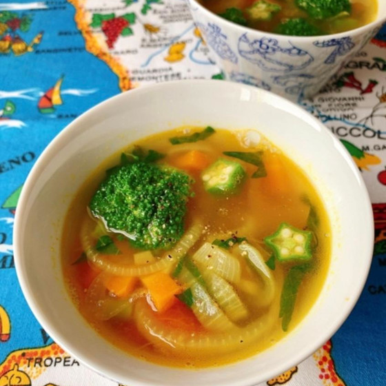 10種類の野菜で作る免疫力アップスープ