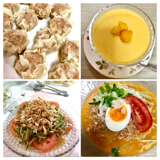  簡単中華♫担々麺 &シュウマイ&棒棒鶏を作りましょう