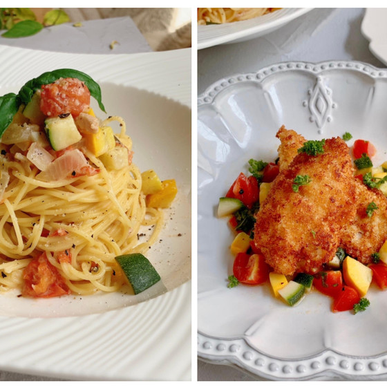 夏の爽やかイタリアン♡野菜たっぷり簡単ヘルシーレッスン