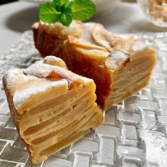 リンゴのインビジブルケーキ