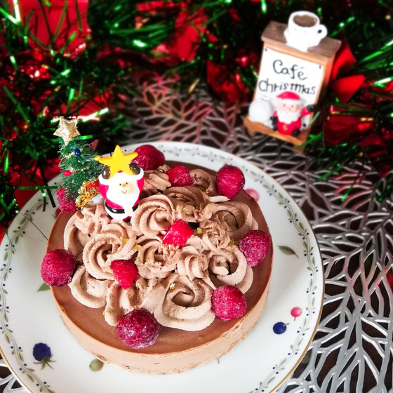 RawチョコXmasケーキ🎅💕