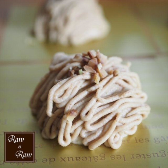Raw＆Raw栗モンブラン（加熱栗使用）