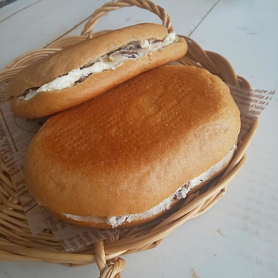 シナモンチーズサンド
