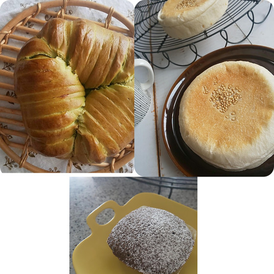 (オンライン）ウールロール・お焼き風イングリッシュマフィン