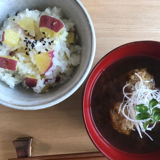 【基本の和食】秋の味覚!秋刀魚のつみれ汁と季節のごはん