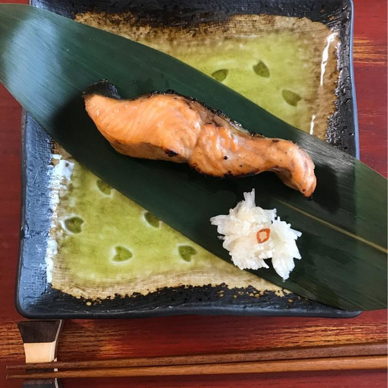 【基本の和食】秋鮭の幽庵焼きとおだしたっぷりおから