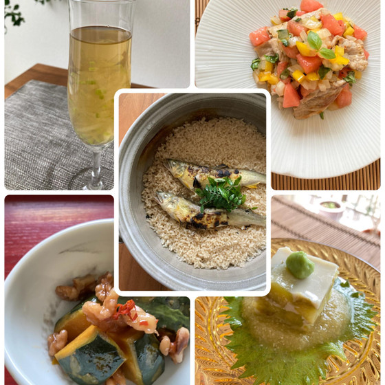 【野菜割烹】葉月の献立