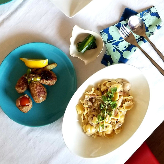 自家製塩麹でイタリアン