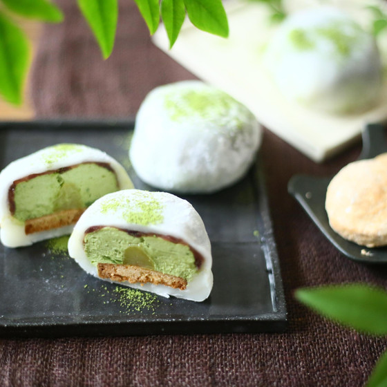 お抹茶大福ケーキ