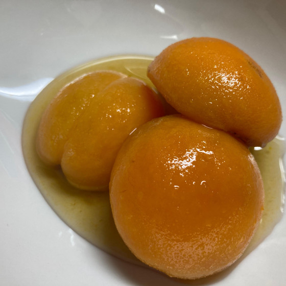 あんずのコンポート