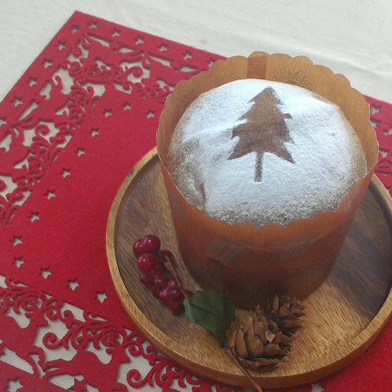 クリスマスレッスン🎄マンゴー酵母：パネトーネ・ネロ