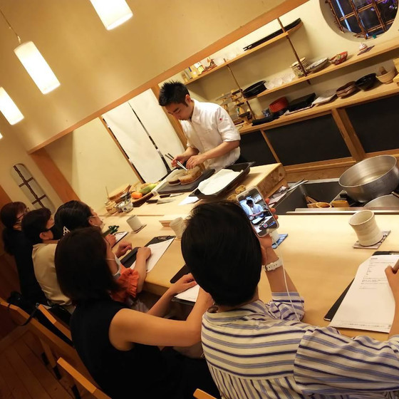 京しずくで学ぶ季節の日本料理