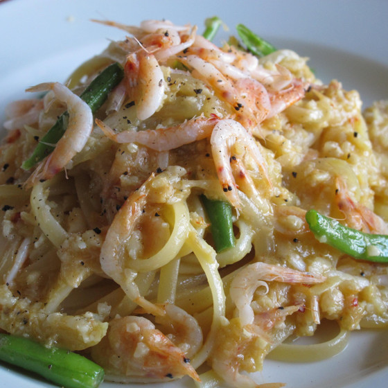 桜エビのパスタ