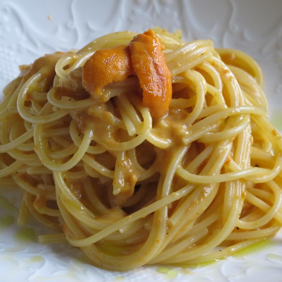 ウニのパスタ