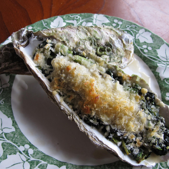 フィレンツェ風カキのオーブン焼き