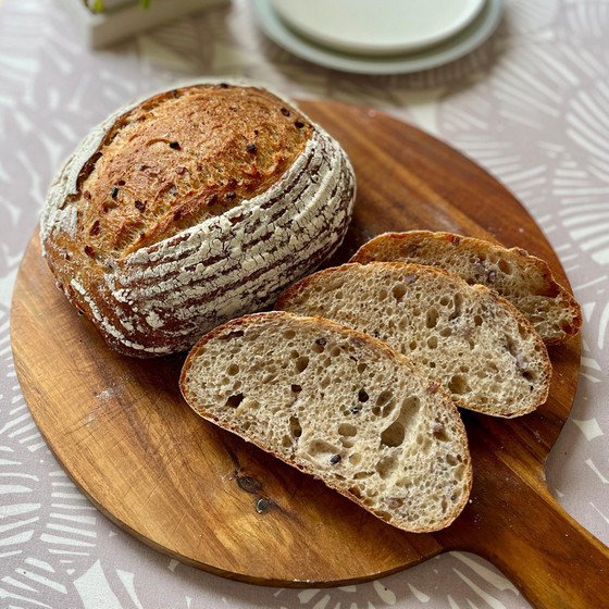 十八穀米のカンパーニュ