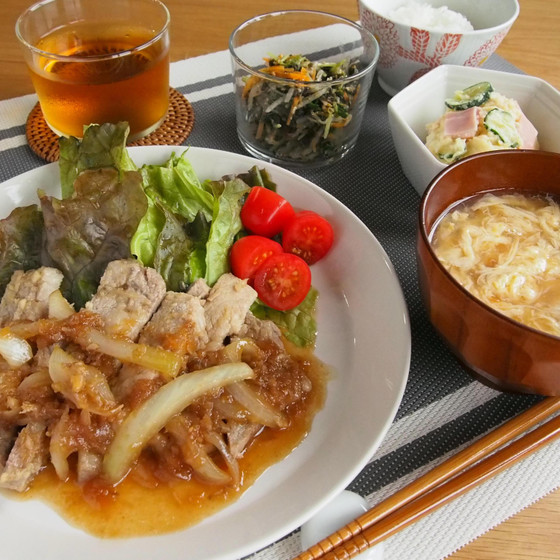 基本の生姜焼き