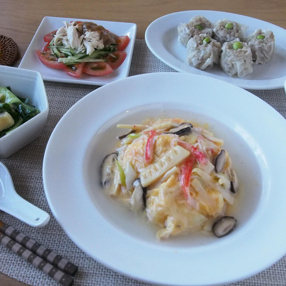 ふわふわ天津飯