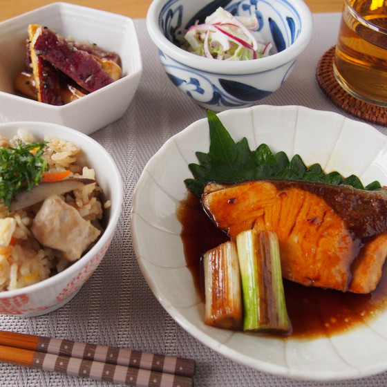 ブリの照焼きレッスン