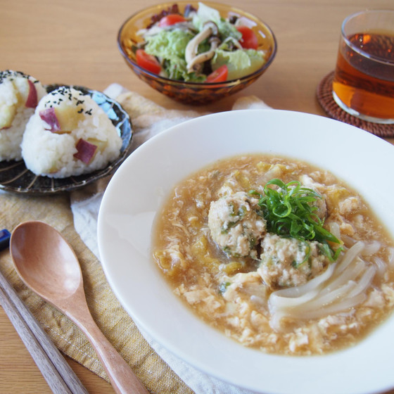 あんかけうどんレッスン