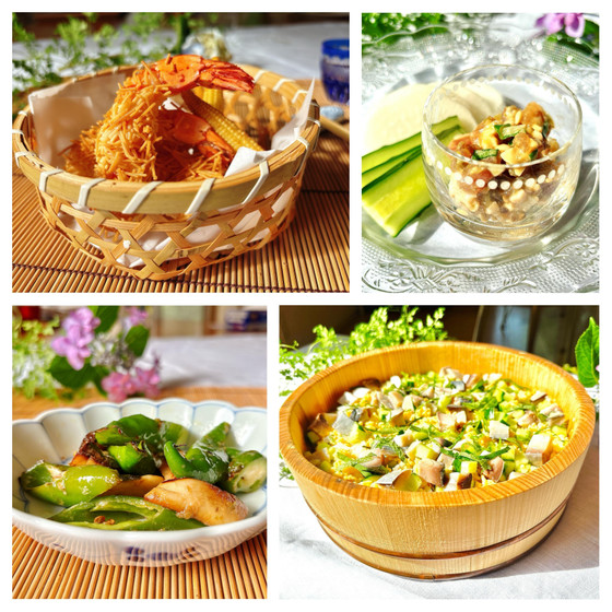 夏の和食レッスン　コース仕立て