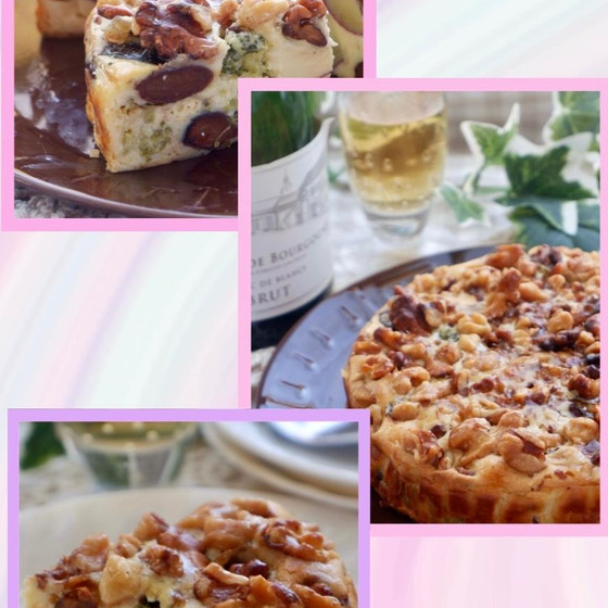胡桃のチーズケーキ