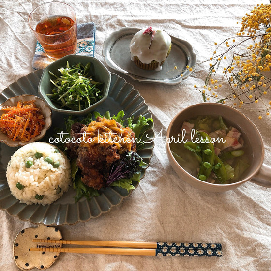 カフェ風発酵ワンプレート 