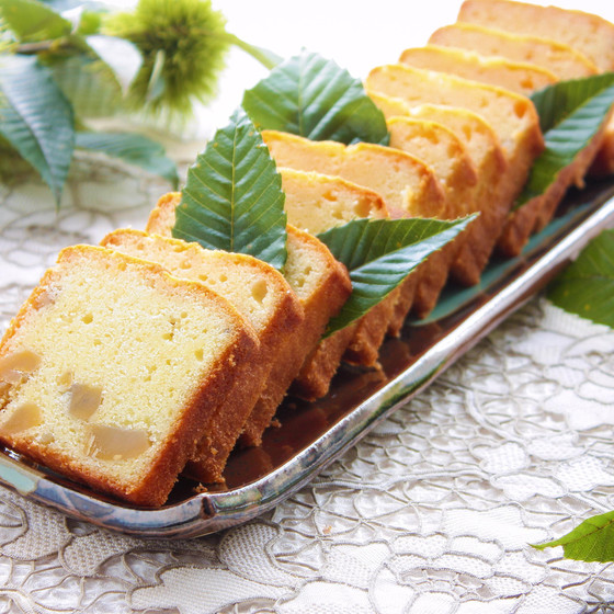 マロンパウンドケーキ
