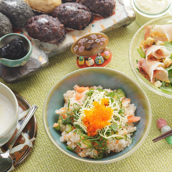 雛祭り、ホワイトデーに、お彼岸も！彩りの春を美味しく学んで楽しもう！応用広がる超家庭料理献立。