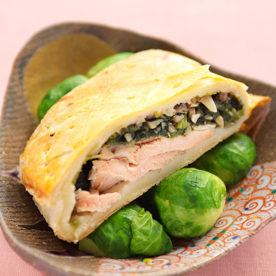 サーモンのパイ包み焼き