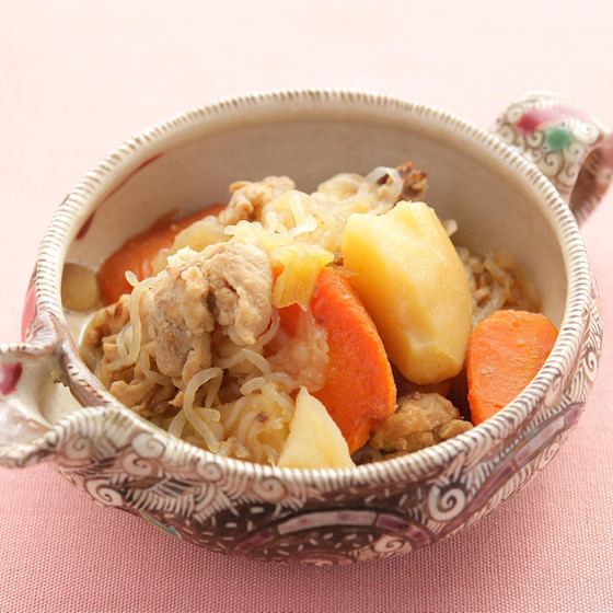 豚肉の肉じゃが