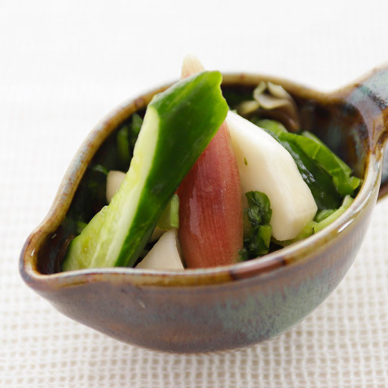季節野菜の浅漬け