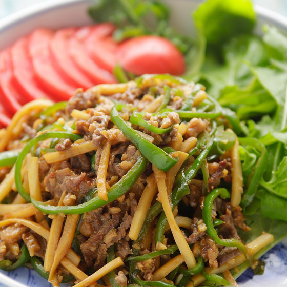 青椒肉絲